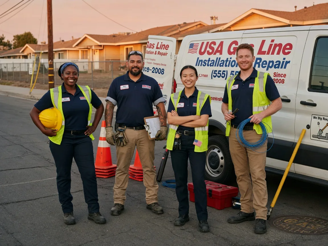 Gas Line Installation company in Virginia, NE